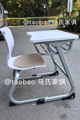 学而培训班课桌学校辅导班中小学生课桌椅学生思桌椅