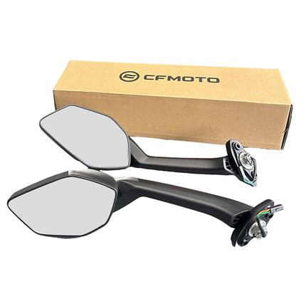 CFMOTO 26新款春风500SR后视镜摩托车侧视镜反光镜片镜面底座原厂