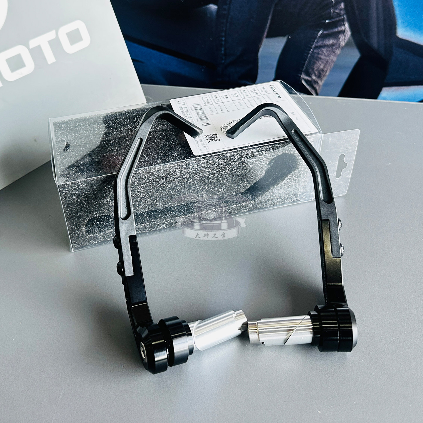 CFMOTO26新款春风500SR护弓 摩托车刹车护手离合手把牛角防摔拉杆