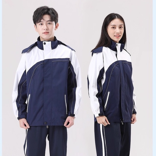 荆棘鸟深圳中学生三合一冲锋衣外套内胆校服套装防风防水保暖