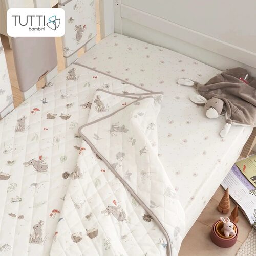 英国Tutti bambini 婴幼儿/儿童夹棉被幼儿园盖被竹纤维宝宝被