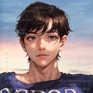 原创头像个性原画男孩卡通漫画男孩高清头像 自动发货 头像收集社