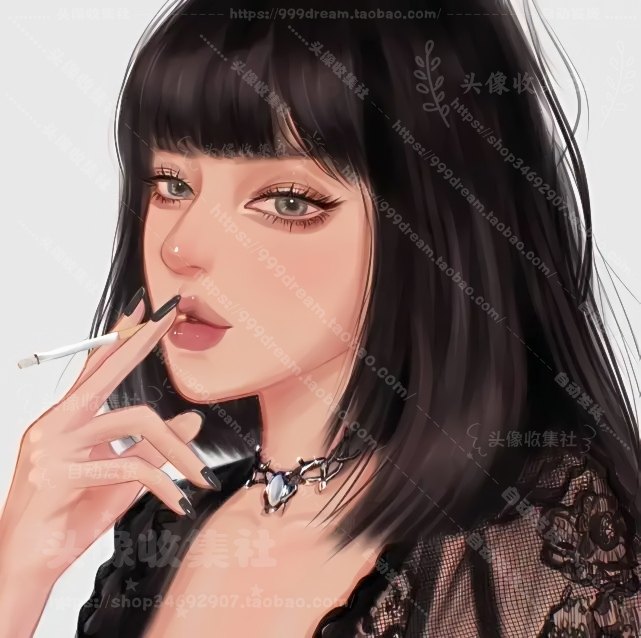 情侣头像 卡通动漫  漫画男女 个性情头 自动发货  头像收集社