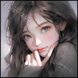 原创头像精致漫画美女卡通手绘女孩高清头像 头像收集社 自动发货