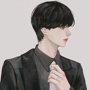 卡通 动漫手绘 气质男生 头像 头像收集社 男 高清 自动发货 韩系