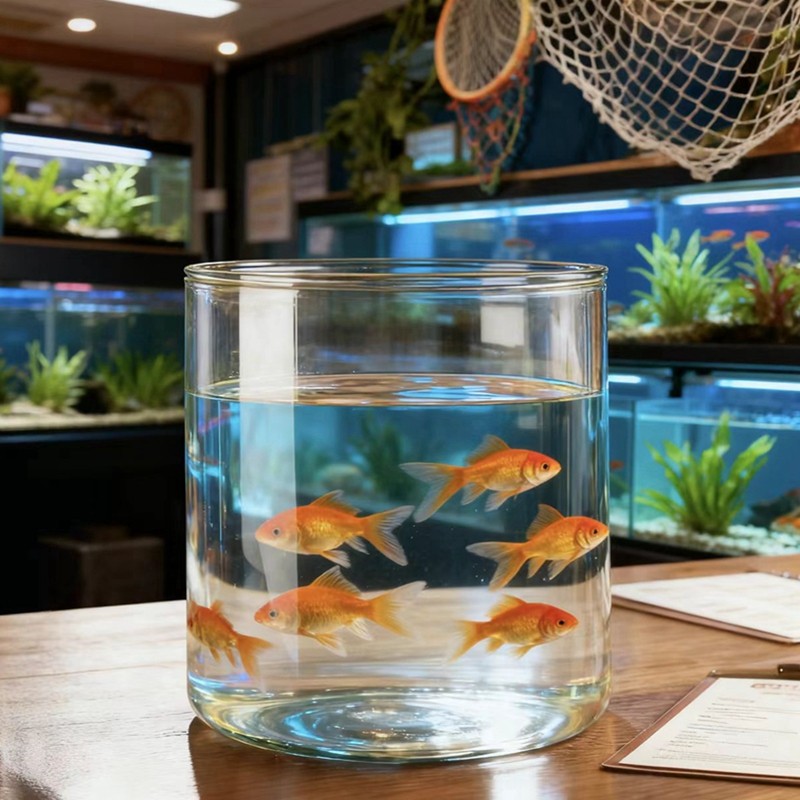 Ins风懒人免换水玻璃鱼缸 20/30厘米小型宿舍办公室带换水龙头瓶,宠物/宠物食品及用品,桌面缸,淘宝优惠券,粉丝福利购,淘宝优惠卷