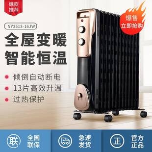 美的取暖器家用暖器气静音节能速热小型暖风机石墨烯摇头HFS20DQ