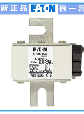 Eaton Bussmann 熔断器170M6110 6111 6112 6113 6114保险丝690V