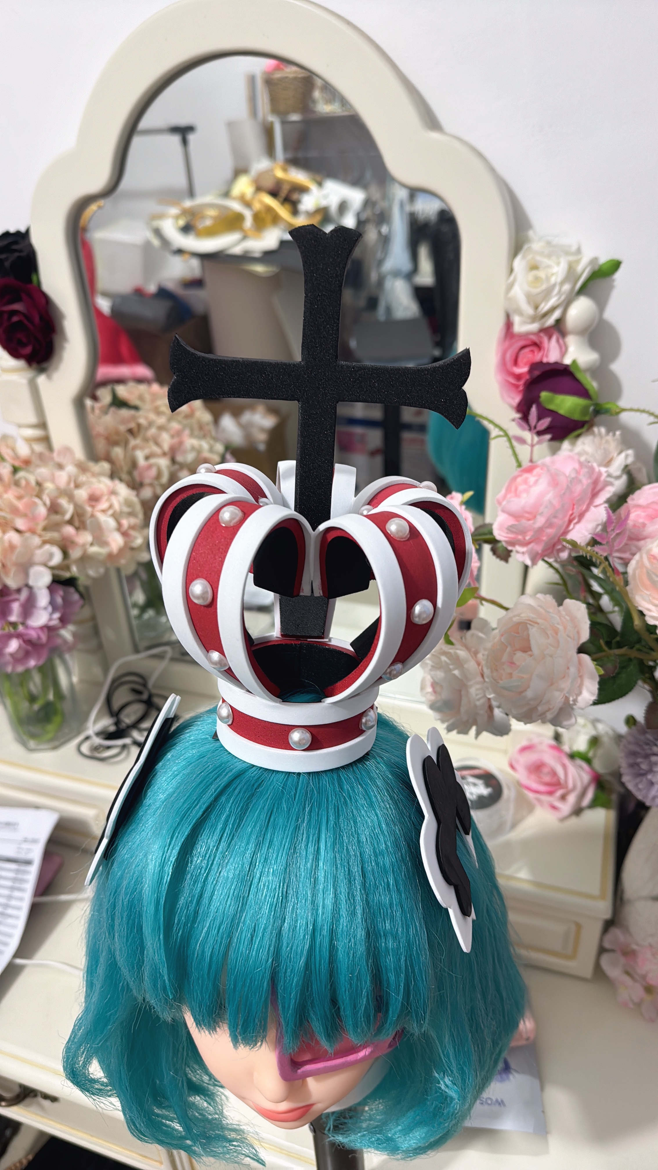 【铸梦】海贼王佩罗娜COS皇冠发饰腰带（付款后5-7天发货）