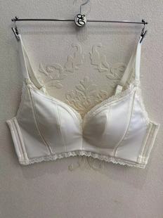 EBLIN时尚蕾丝边诱惑性感女文胸修身无钢圈无痕舒适女士聚拢内衣