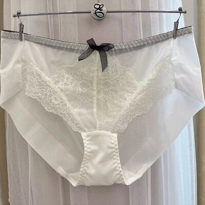 EBLIN性感蕾丝刺绣女士平角裤