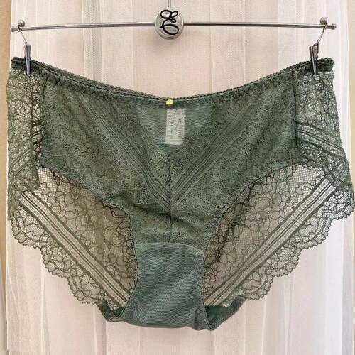 EBLIN简约时尚蕾丝性感女平角裤