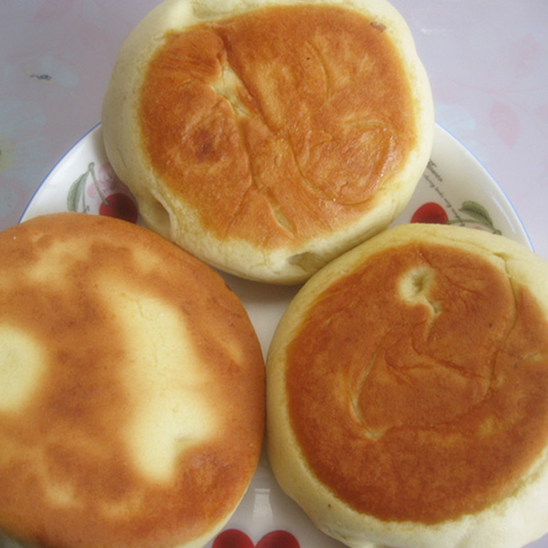 山东花样南瓜发面火烧饼面食甜口/无糖12个约1800g早餐面食