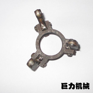 厂家直销数控夹头 规格齐全 仪表车床配件三爪总成 螺纹通孔