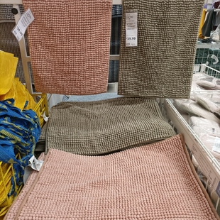 IKEA宜家TOFTBO托夫波浴室地垫吸收速干40*60cm门垫厨房垫脚垫毯