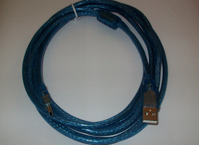 USB-FPOR/FP-XH,FP0R,FP-XH C60T,PLC编程线,带磁环屏蔽1.5/3/5米