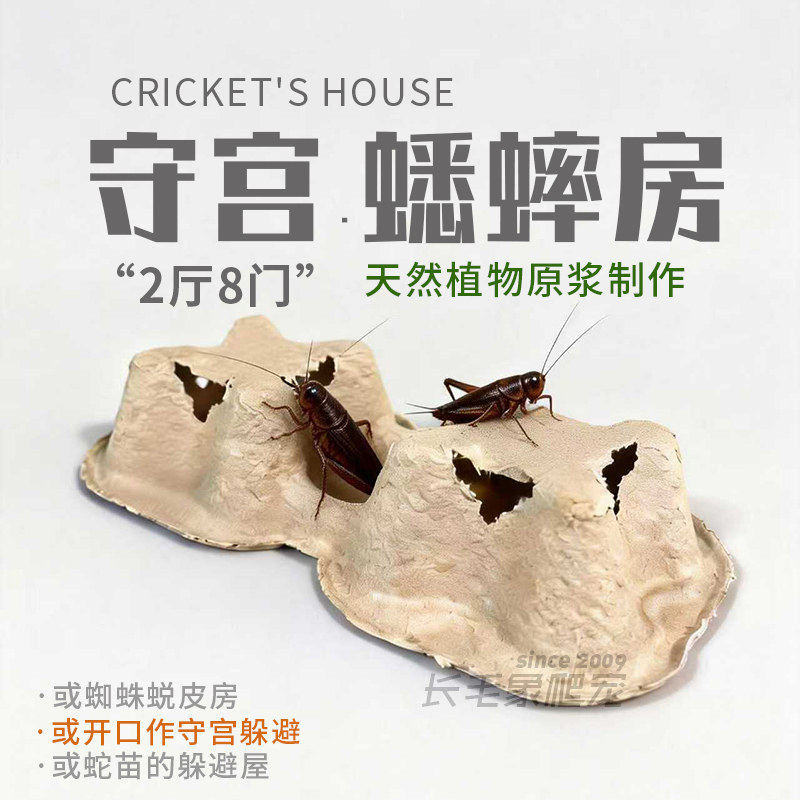杜比亚蟋蟀躲避屋蛋托纸托爬宠守宫蜘蛛蜕皮躲藏洞活食饲养繁殖盒,宠物/宠物食品及用品,爬宠躲避/造景,淘宝优惠券,粉丝福利购,淘宝优惠卷