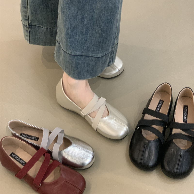 气质优雅交叉仙女风内增高晚晚鞋