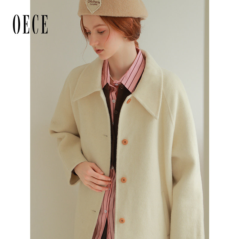 oece气质通勤简约时尚大衣