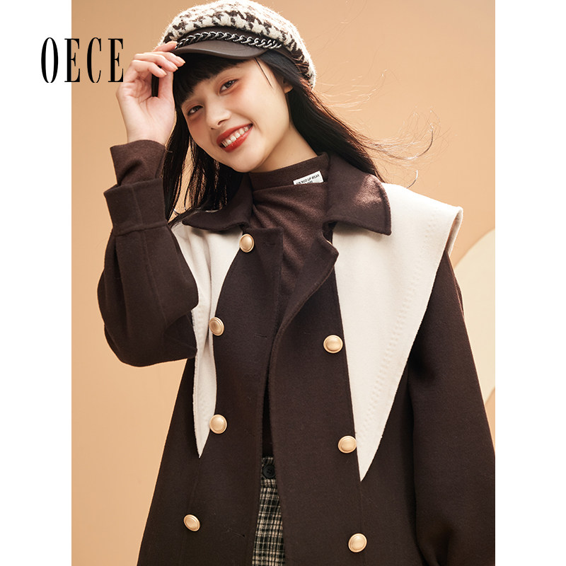 oece2020年秋冬季新款羊毛大衣