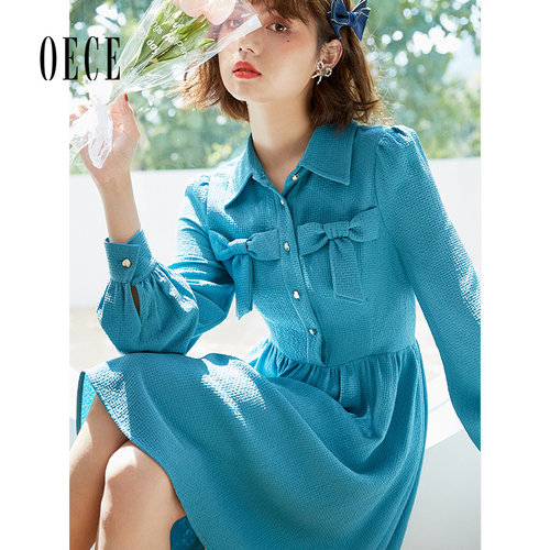 OECE淑女连衣裙秋装新品