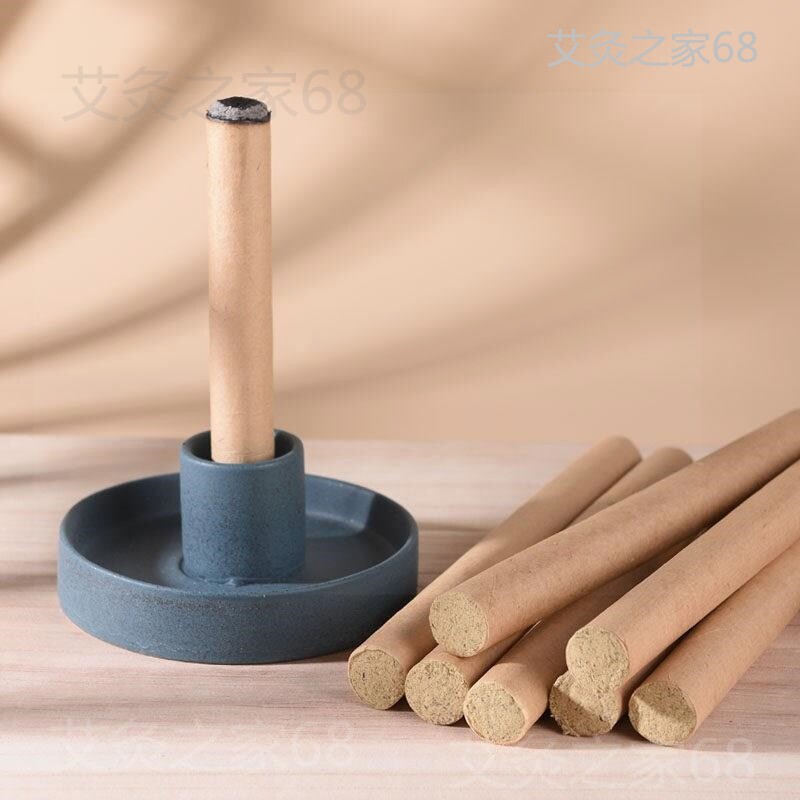 艾草蚊香棒支架艾条专用底座器具托盘艾固定架插艾柱家用熏蚊香棒图片