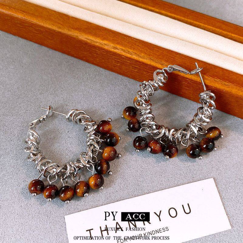 吊坠树脂〗轻奢流苏耳饰中古耳环