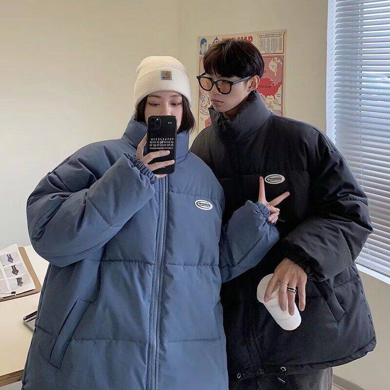 棉衣宽松棉服韩版情侣秋冬季潮流男士百搭服潮牌外套面包ins加厚