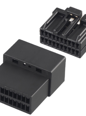 175967-2汽车电喷连接器插头20P音响DJ7201C-1.2-11/21公母线束