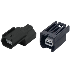 0.6 2090 7283 30倒车灯插头 2P汽车连接器雾灯插座 DJ7028K