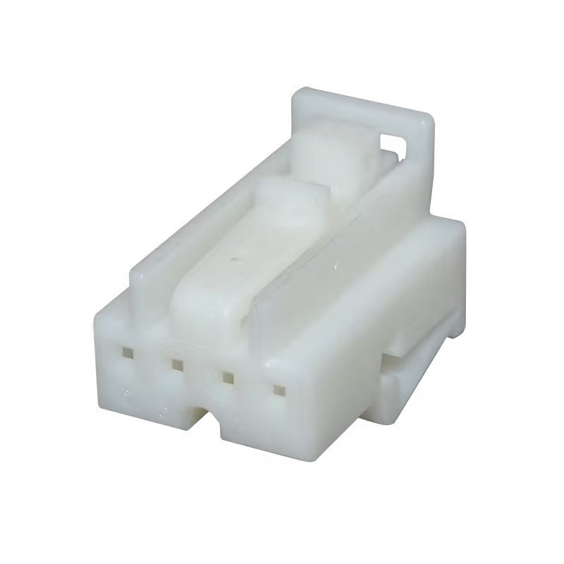 4P适用于宝马奔驰摄像插头 公母改装转接头 DJ7041B-0.6-21白色