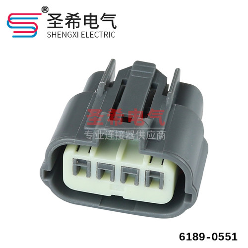 汽车防水插头4P连接器