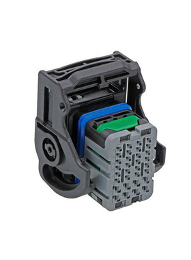 原装 64319-1218 32P矩形汽车连接器 胶壳外壳 插座 灰色 32孔