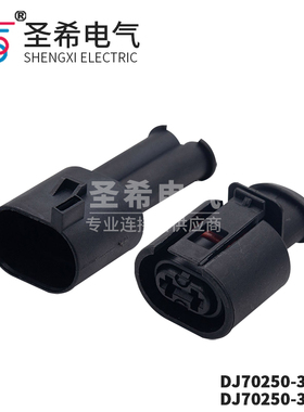 汽车ABS泵前轮传感器插头 汽车连接器 接插件 DJ70250-3.5-11/21