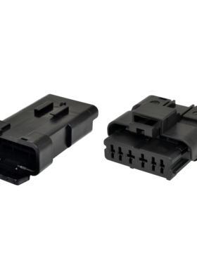 211PC069S0149 汽车6孔复合防水接插件 含端子 公母