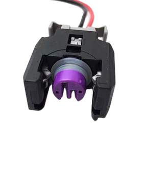 DJ7026C-1.5-21黑色2孔长城喷油嘴汽车接插件03P973702/13816706