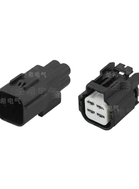 6189-7273公母6189-7600适用于福田油水分离器插头连接器接插件4P