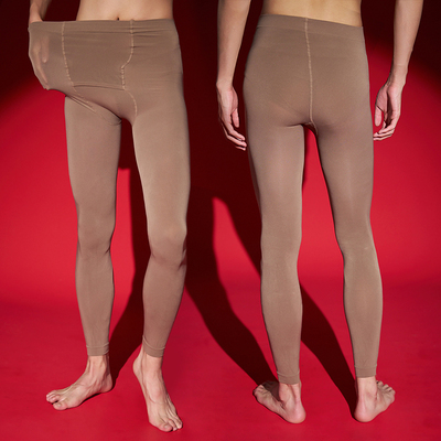 小红娘男秋冬200D天鹅绒保暖丝袜