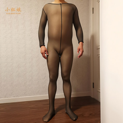 小红娘性感加绒水光连体袜