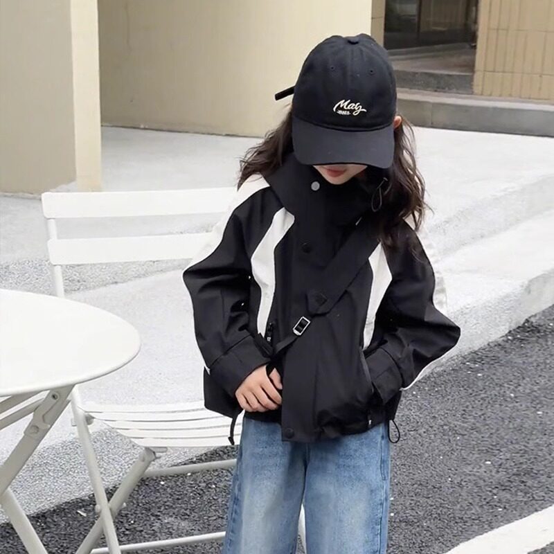 女童冲锋衣春秋款2026新款女孩大图片