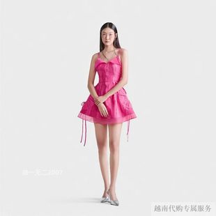 越十年越南小众品牌Dear 高级感温柔风吊带连衣裙 jose法式