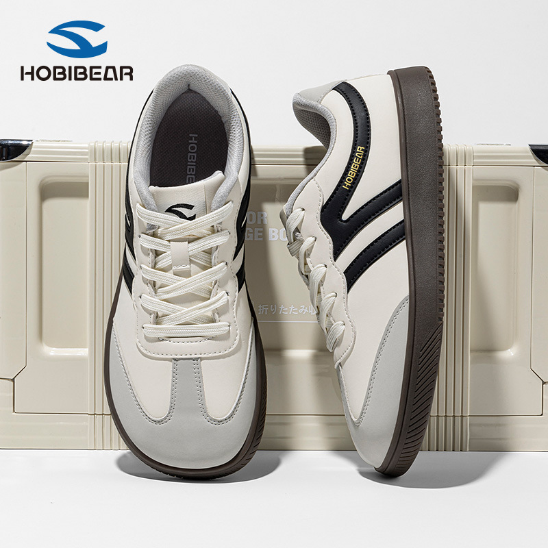 HOBIBEAR哈比熊宽楦赤足鞋男4E宽头平步软底防滑室内健身综合训练