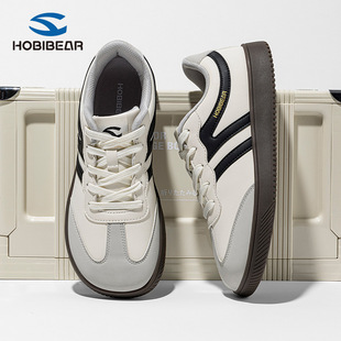 HOBIBEAR哈比熊宽楦赤足鞋男4E宽头平步软底防滑室内健身综合训练