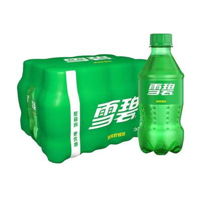 柠檬雪碧含糖300ML*12瓶