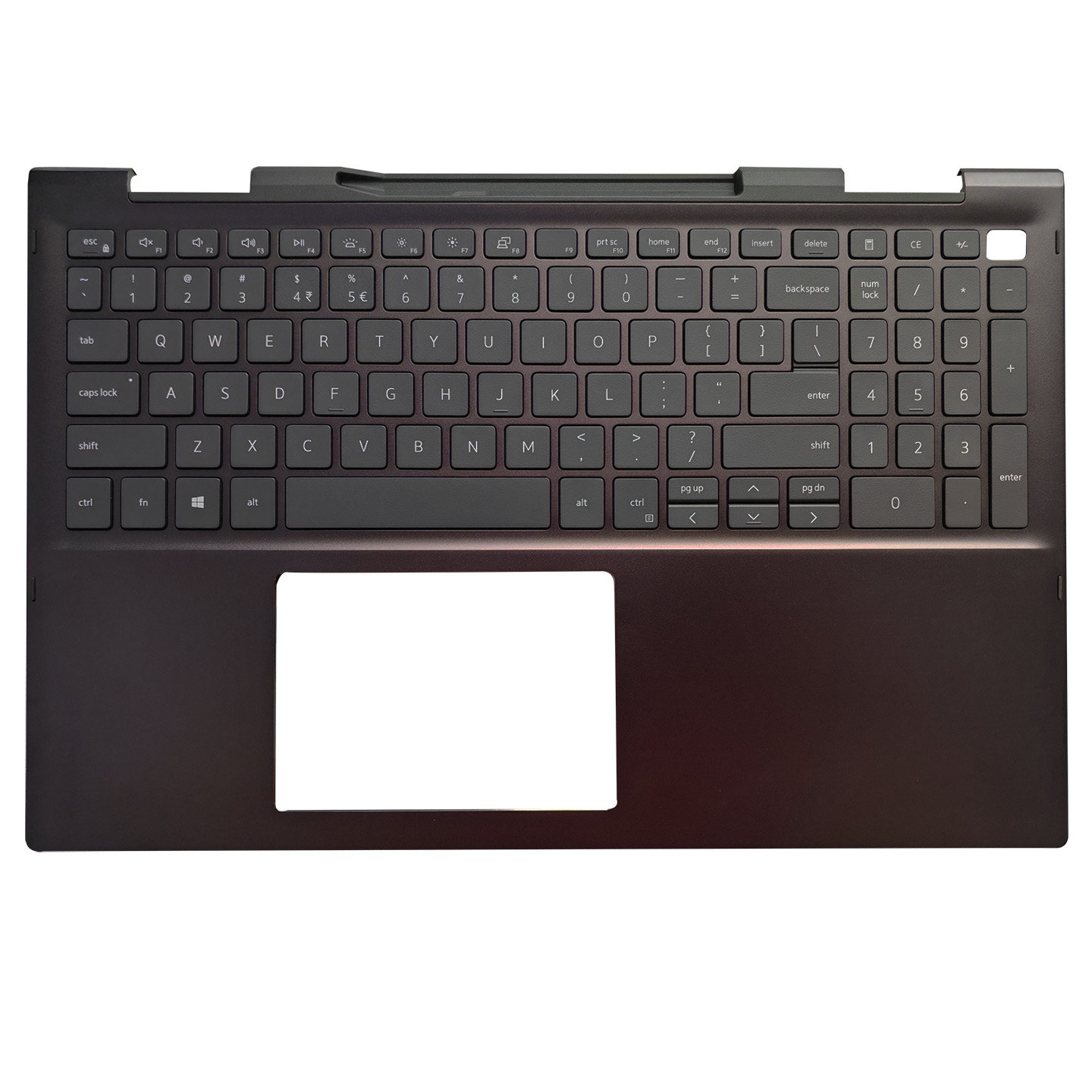 适用戴尔DELL灵越15 7500 7506 2-in-1 C壳带键盘外壳背光 0RD67W