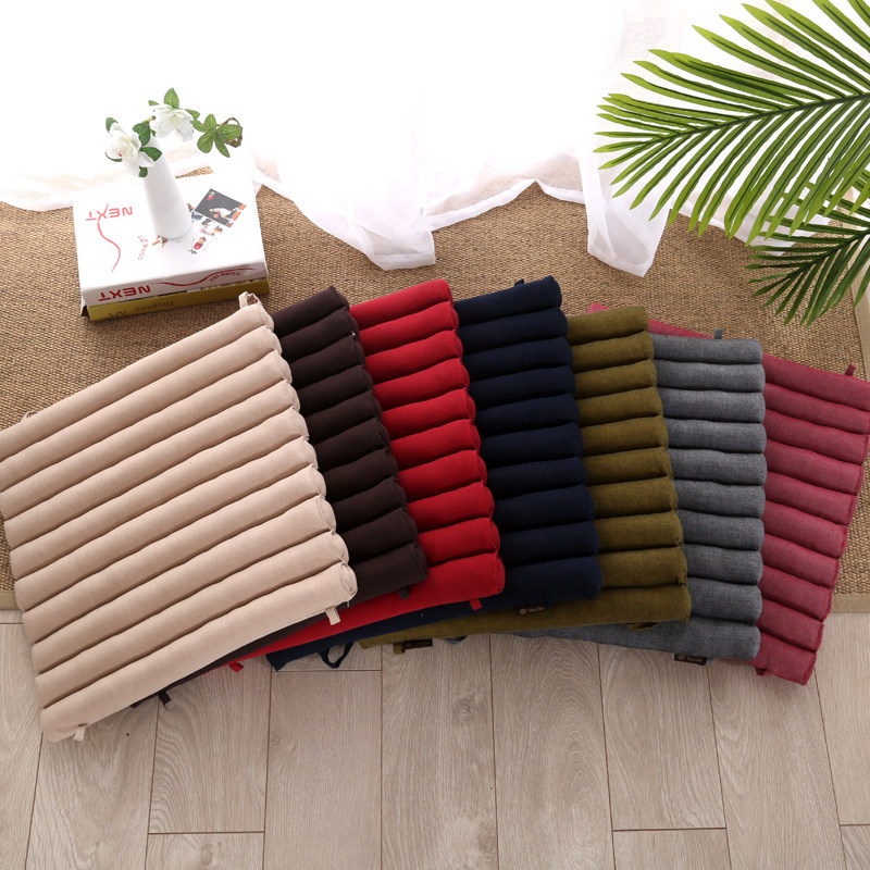 纯棉椅子餐椅凳子坐垫学生椅垫办公室垫子加厚冬季电脑座垫屁股垫,居家布艺,椅垫,淘宝优惠券,粉丝福利购,淘宝优惠卷