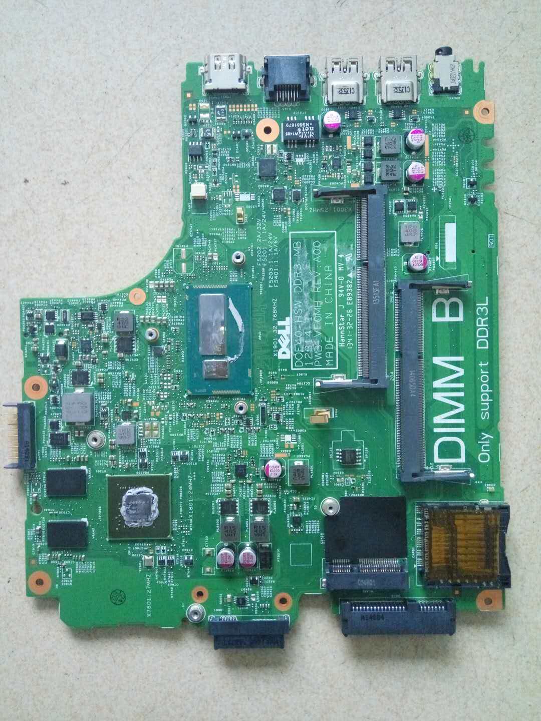 戴尔inspiron 14r-5437主板dell灵越3437 i5 i7 12314-1 3421 542