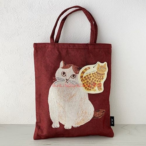 日本进口松尾美雪精致手提袋