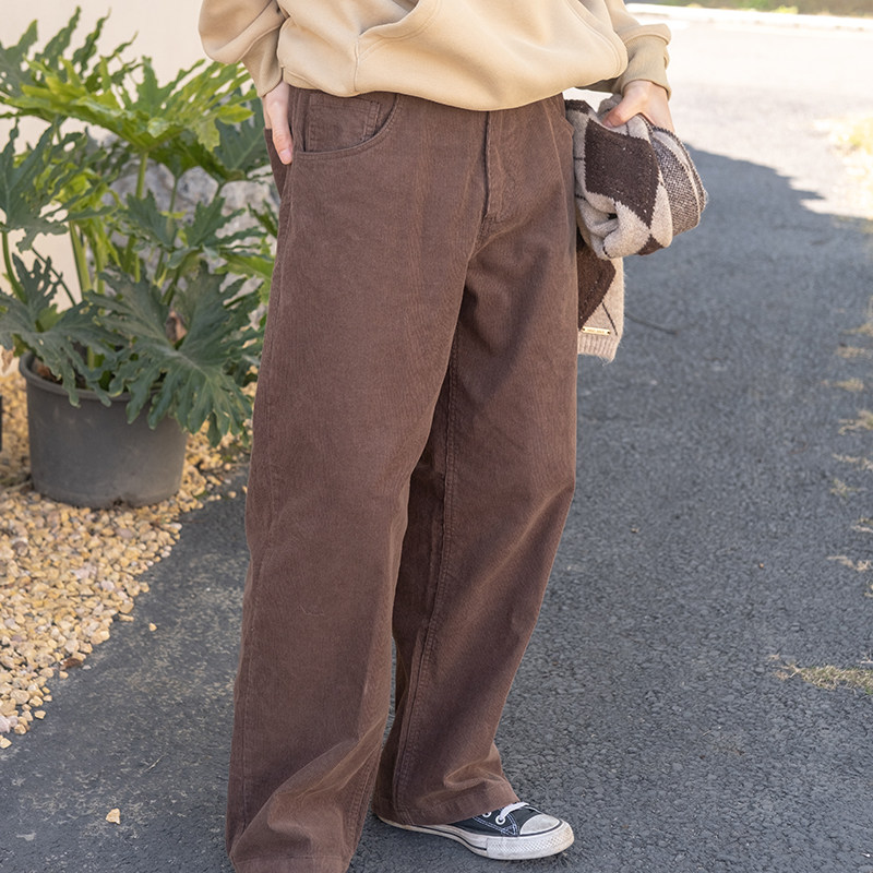 几立 经典也好穿的秋冬基础款宽松灯芯绒休闲裤,男装,休闲裤,淘宝优惠券,粉丝福利购,淘宝优惠卷