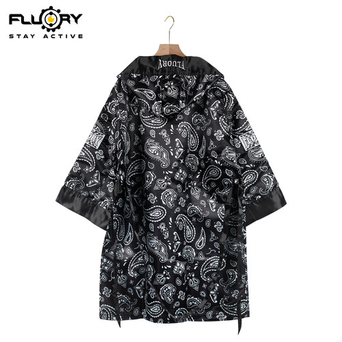 FLUORY拳击泰拳战袍出场披风